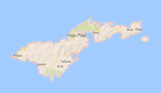 American Samoa Map