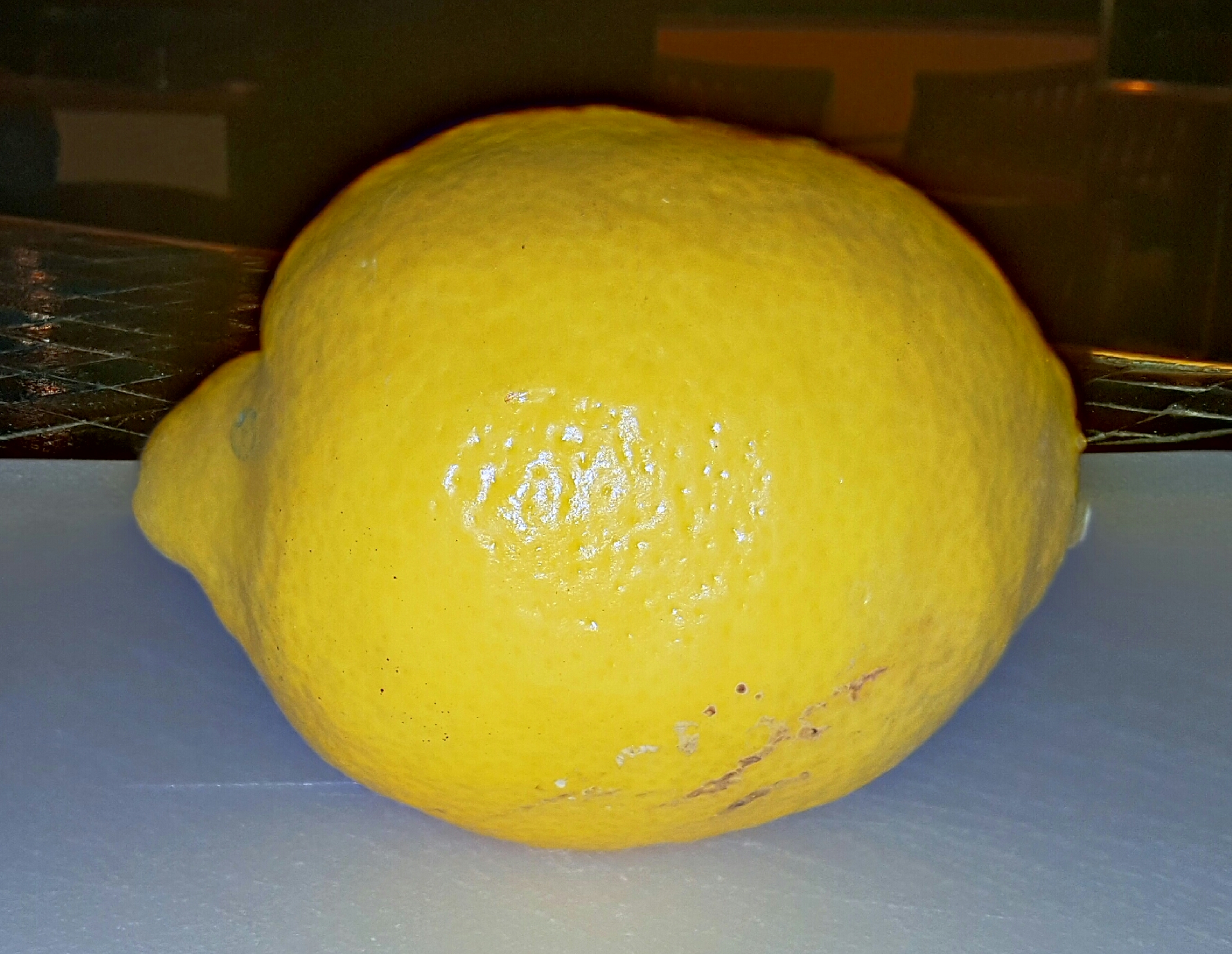 Use the Least Blemished Lemons You Can Find.