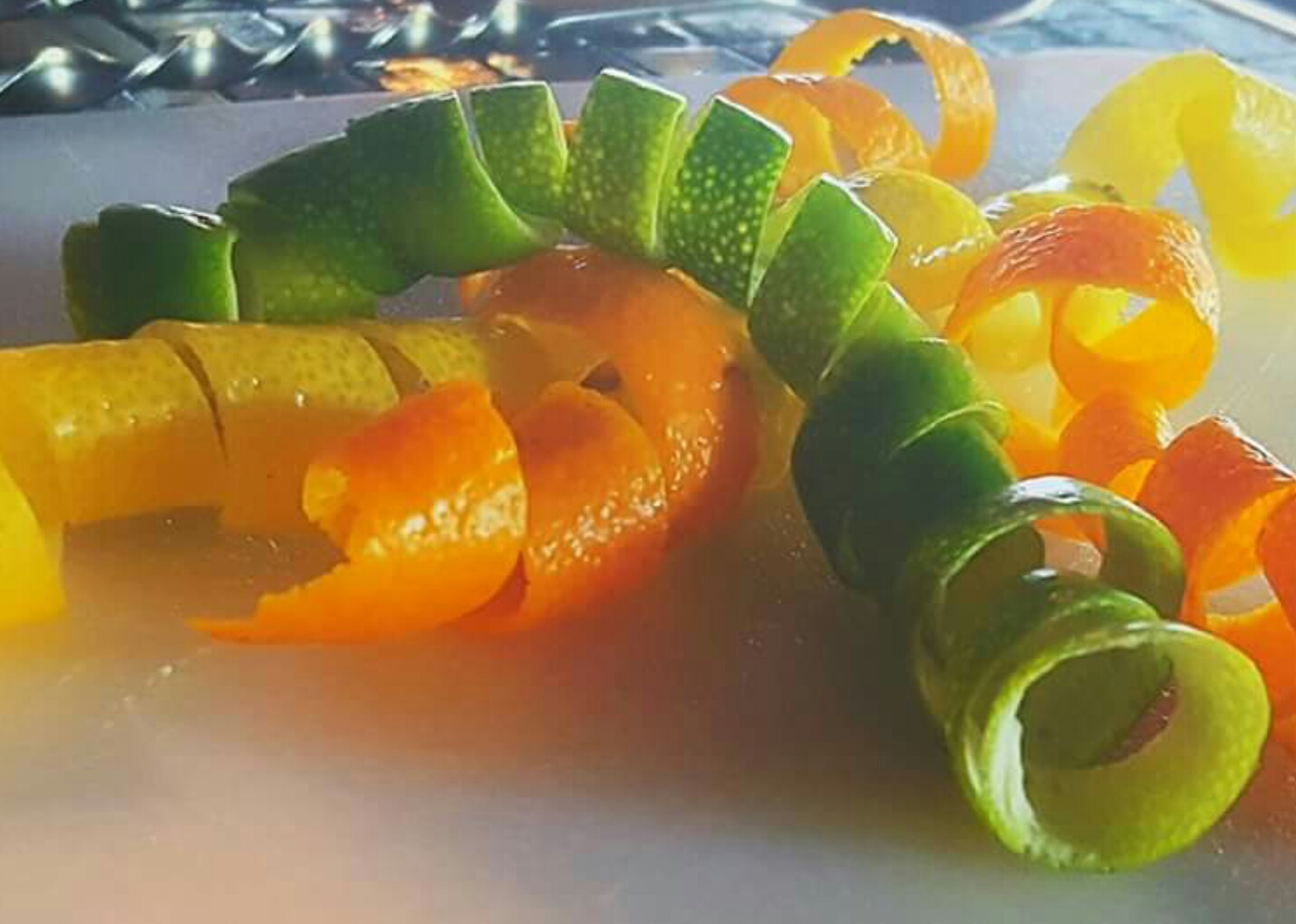 Lemon, Lime, and Orange Twists