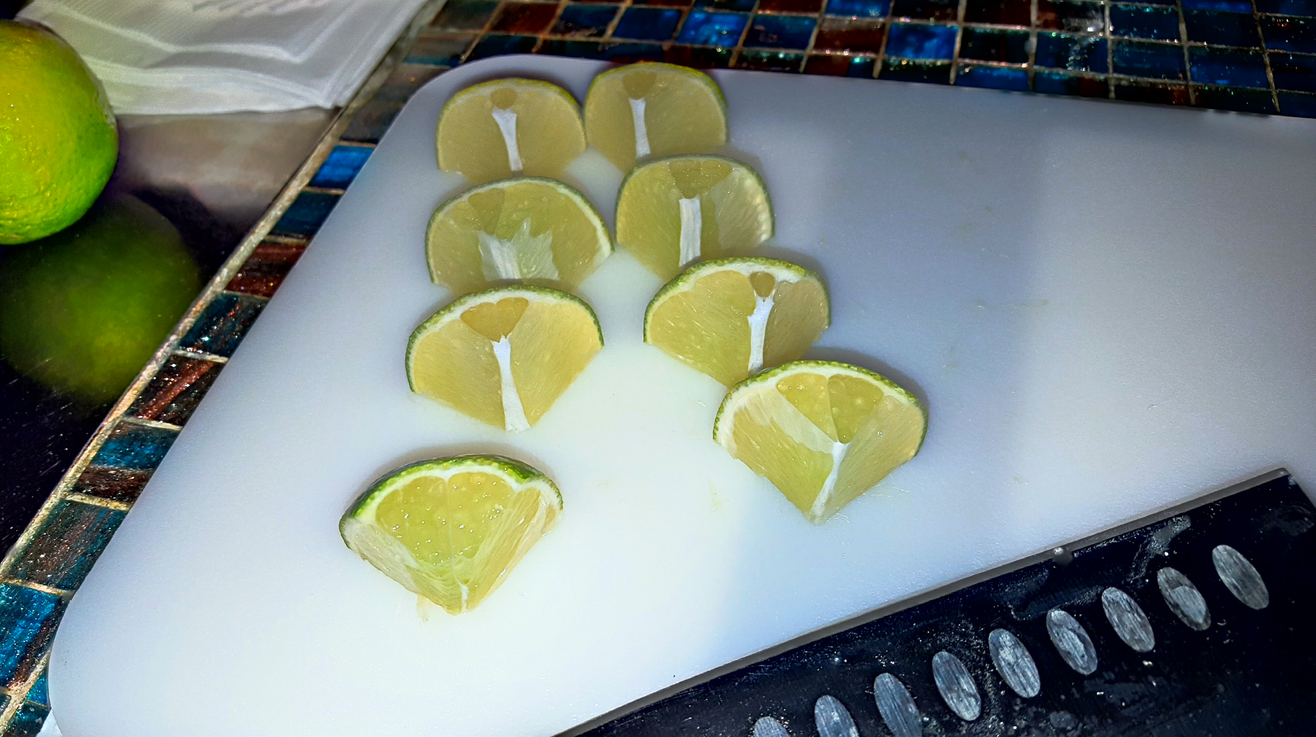 Lime chunk white centers