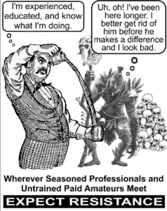 Seasoned Expert vs New or Untrained Bartender