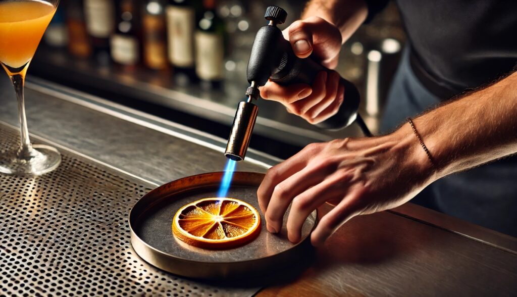 Dehydrating Citrus Quickly Using a Culinary Torch